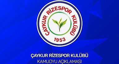 Çaykur Rizespor'dan kırmızı kart ve iptal edilen gol tepkisi