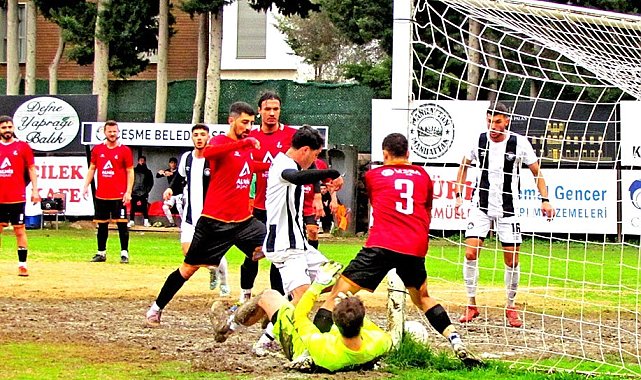 Çeşme Belediyespor'dan 90+9'da hayati galibiyet: Ligde kalmayı garantiledi