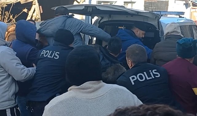 Cezaevinden kaçan mahkum mahalleyi birbirine kattı