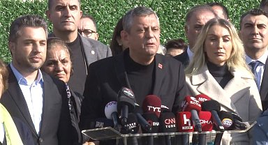 CHP Genel Başkanı Özür Özel: "Tutuksuz yargılama şarttır"