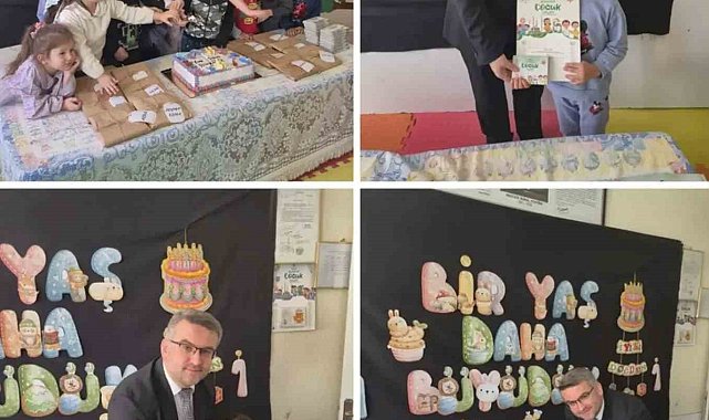 Çifteler'de miniklerin "Bir Yaş Daha Büyüdüm" heyecanı
