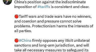 Çin'den Trump'ın İran ile iş yapan ülkelere yüzde 25 gümrük vergisi uygulama kararına tepki