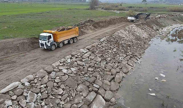 Çine Sulaması inşaatında çalışmalar sürüyor