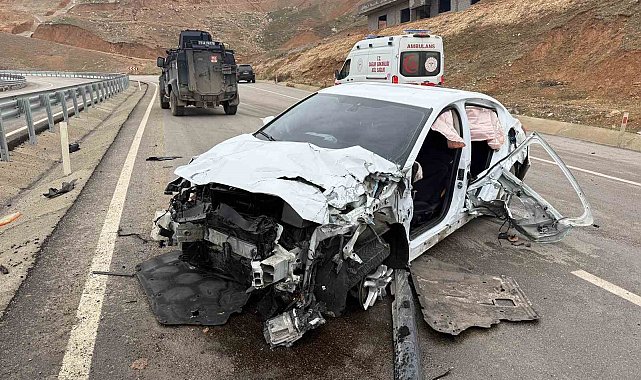 Cizre'de trafik kazası: 5 yaralı