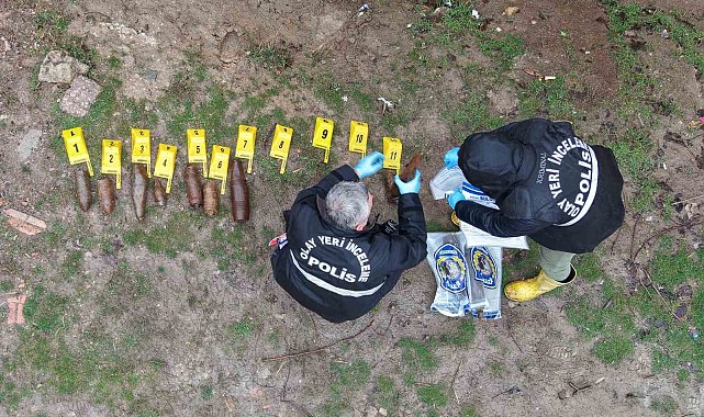 Çocukların oynadığı cisimler mühimmat çıktı: 11 adet top mermisi muhafaza altına alındı