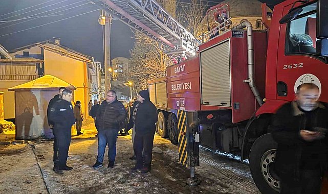 Çorum'da sobadan çıkan yangın ölüme neden oldu