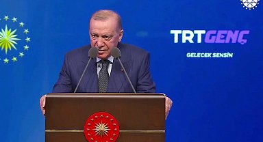 Cumhurbaşkanı Erdoğan TRT'nin 'Genç' kanalını açtı