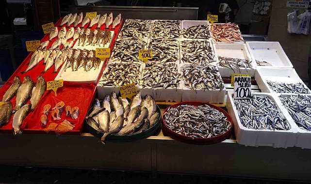Denizdeki fırtına avını etkilese de balık fiyatlarını etkilemedi