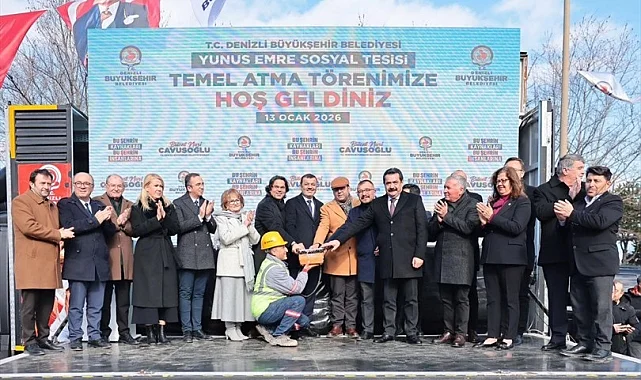 Denizli Büyükşehir 2026'ya yatırım hamlesiyle başladı