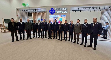 Denizli ev tekstili Almanya'da kurulan dünya sahnesinde tanıtılıyor