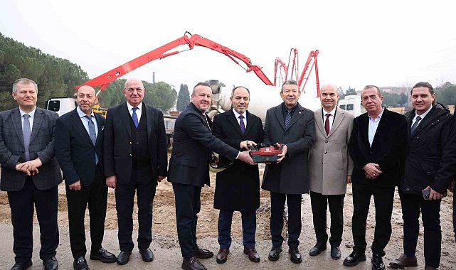 Denizli OSB Teknopark inşaat alanında inceleme yapıldı