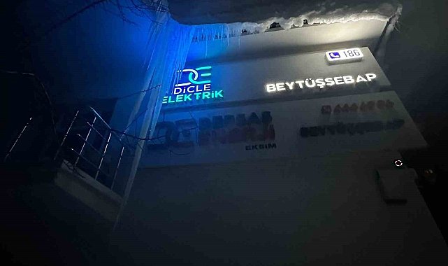 Dicle Elektrik'ten zorlu kış şartlarında kesintisiz enerji mesaisi