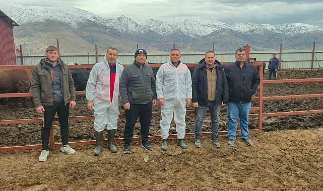 Dinar'da ithal hayvan besiciliği yapılan işletmelere yönelik denetim