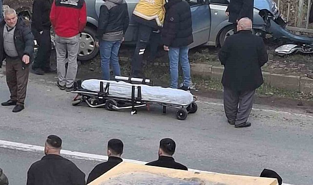 Direksiyon başında kalp krizi geçirip kaza yapan sürücü öldü