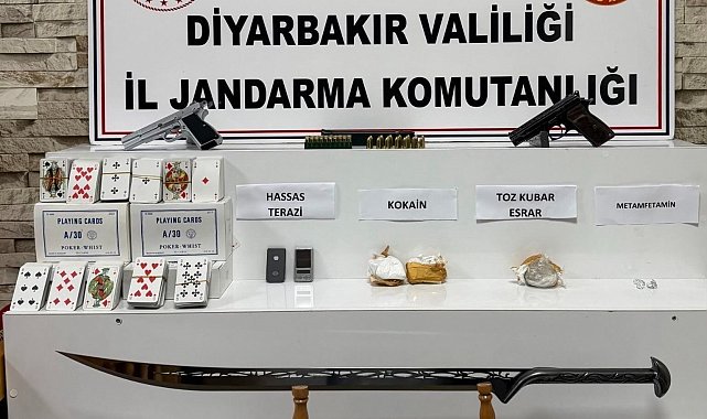 Diyarbakır'da uyuşturucu operasyonu: 6 gözaltı