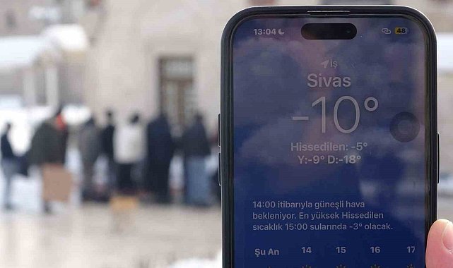 Dondurucu soğuğa aldırış etmediler