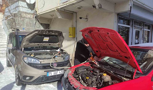 Dondurucu soğuklar araçları çalıştırmadı