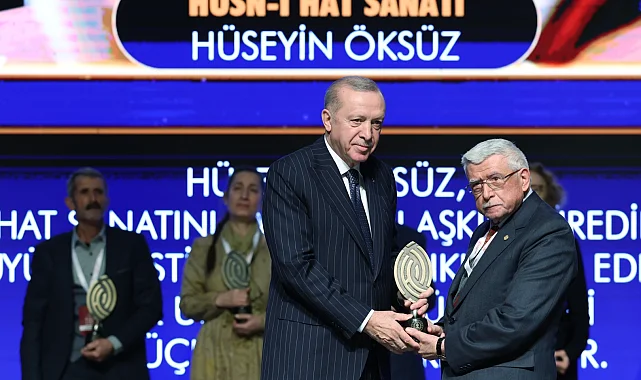Dr. Hüseyin Öksüz'e "Yaşayan İnsan Hazineleri" ödülü