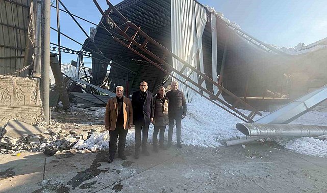 DTSO Başkan Vekili Erdal Avşar, fabrikaları zarar gören üreticilerle bir araya geldi