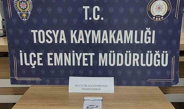 Durdurulan araçta uyuşturucuyla yakalanan bir şüpheli tutuklandı