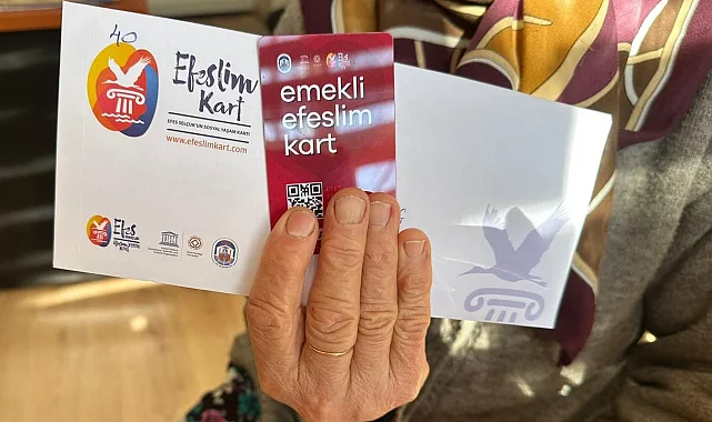 Efes Selçuk'ta emekliye nefes aldıran destek