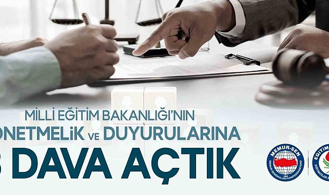 Eğitim Bir-Sen, MEB'in yönetmelik ve duyurularına 3 dava açtı