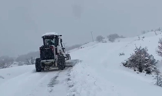 Elazığ'da 407 köy yolunda çalışmalar sürüyor