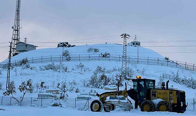 Elazığ'da 546 köy yolunun 536'sı kapalı