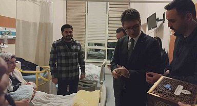 Erciş'te 2026'nın ilk bebeği Mert Buğra oldu