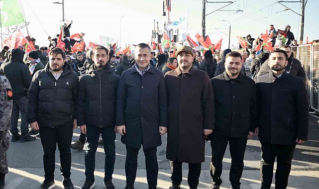 Esenyurt Belediye Başkan Vekili Can Aksoy'dan Filistin için güçlü destek