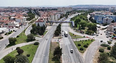 Eskişehir'de Tepebaşı Kavşağı'nın kapatılma süresi 24 Nisan'a kadar uzatıldı