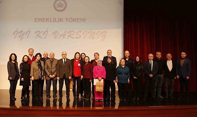 ESOGÜ'de 'İdari Personele Emeklilik Töreni'