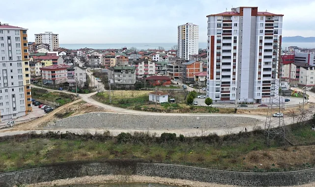 Fatsa Evkaf'ta taş duvar tamamlandı