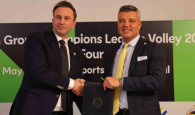 Fenerbahçe ile CEV arasında ev sahipliği için imzalar atıldı