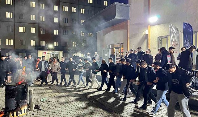 Final öncesi stres, yerini eğlenceye bıraktı