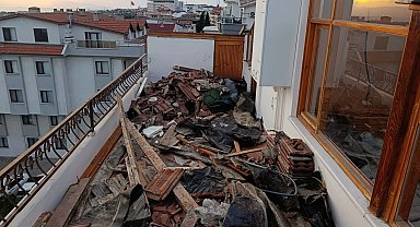 Fırtına mağduru şehit ailesine Kocaeli Büyükşehir'den destek