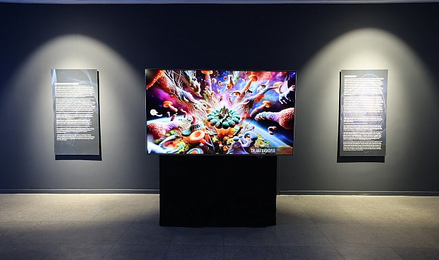 Galeri Cennet'te 'Fijital Kapılar' sergisi açıldı