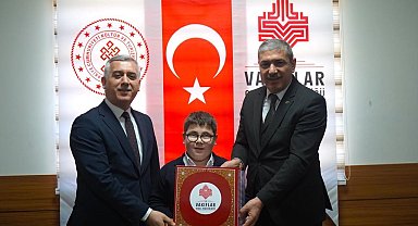 Gaziantep Vakıflar Bölge Müdürlüğünden görme engelli hafızlara anlamlı destek