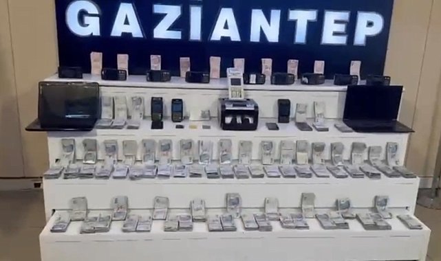 Gaziantep'te tefeci operasyonu: 22 gözaltı