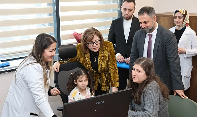 Gaziantep'te yetenek kaşifi testlerine Başkan Şahin katıldı