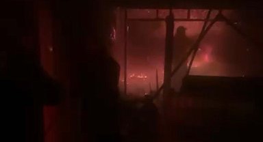 Gazipaşa'da mahalle konağında yangın korkuttu