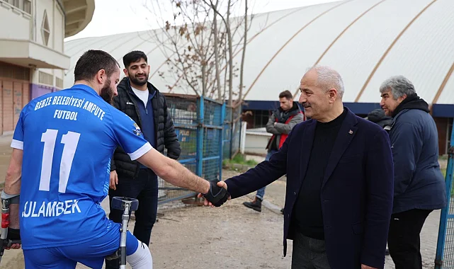Gebze Ampute Futbol'dan bir galibiyet daha