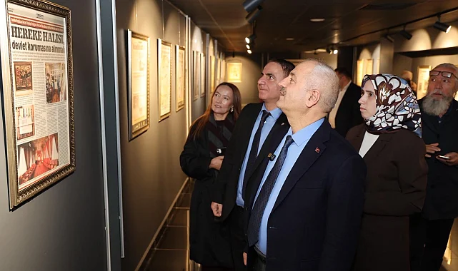 Gebze basın tarihi sergisi sanatseverlerle buluştu
