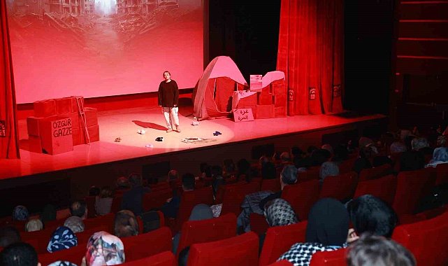 Gebze'de "Gazze'nin Kadınları" oyunu sahnelendi