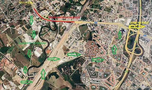 Geçit Köprüsü'nde trafik düzenlemesi