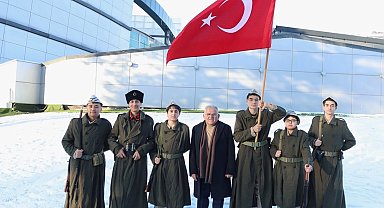 Genç KAYMEK'ten Sarıkamış'a saygı duruşu