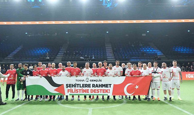 GençLig 2026 lansmanında ünlü isimlerin katılımıyla gösteri maçı düzenlendi