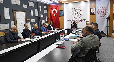 Gençlik ve Spor İl Müdürlüğü'nde yılın ilk değerlendirme toplantısı gerçekleşti