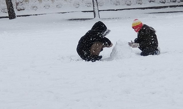 Germencik'te karne gününe özel kar şenliği düzenleniyor