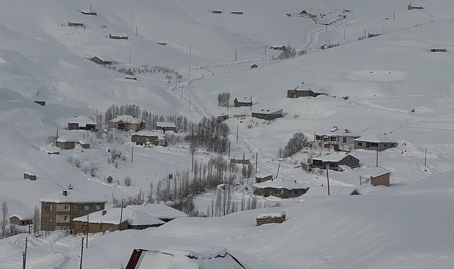 Hakkari'de kar yağışı: 229 yerleşim yerinin yolu kapandı